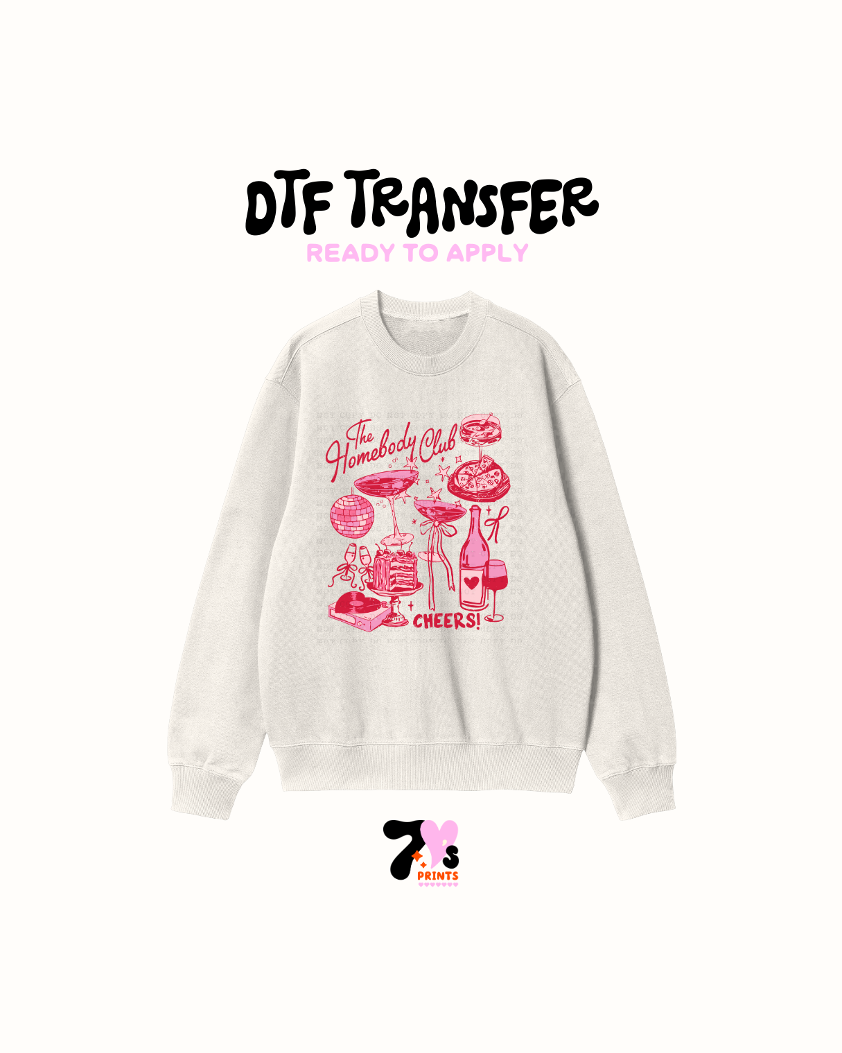 The homebody club - DTF Transfer