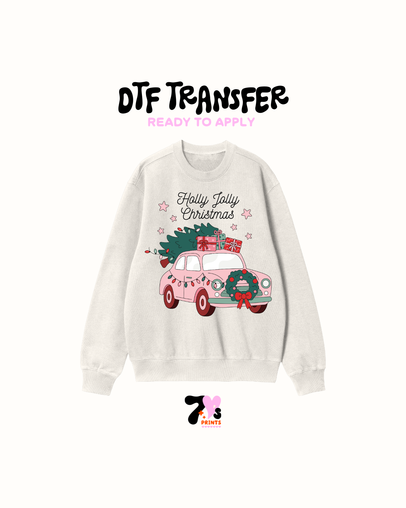 Holly Jolly Xmas - DTF Transfers