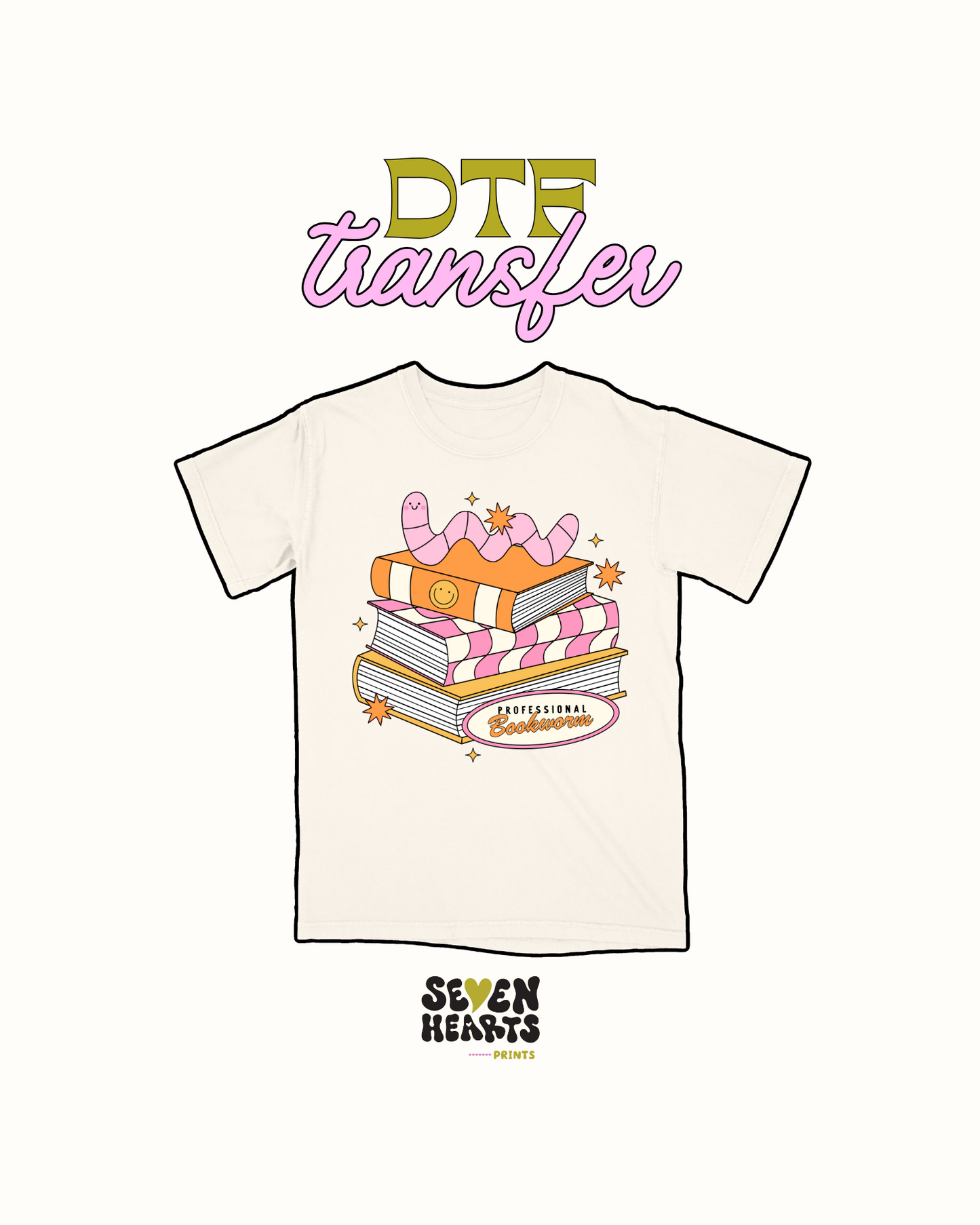 Profesional bookworm - DTF Transfer
