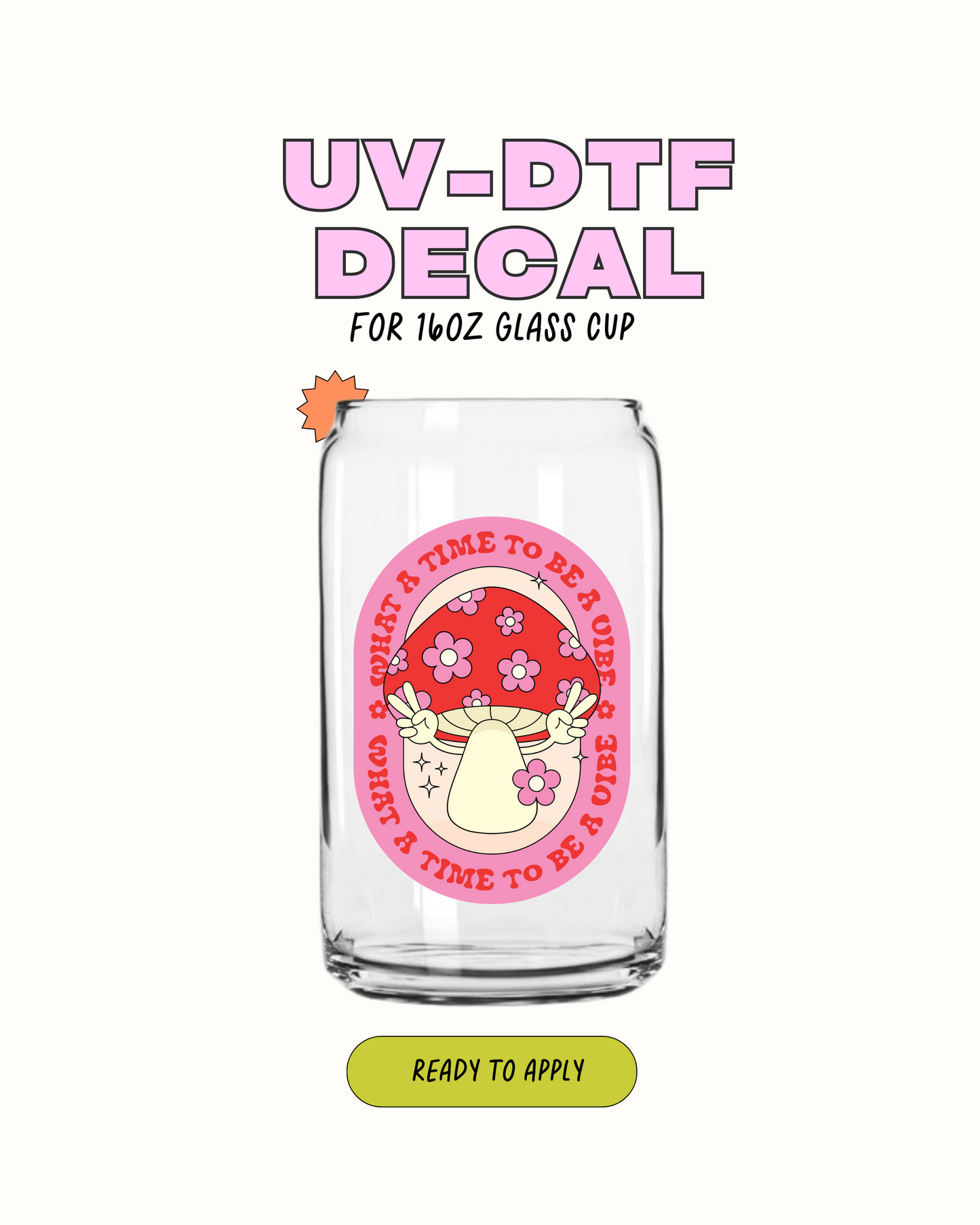Qué momento para ser una vibra - UVDTF