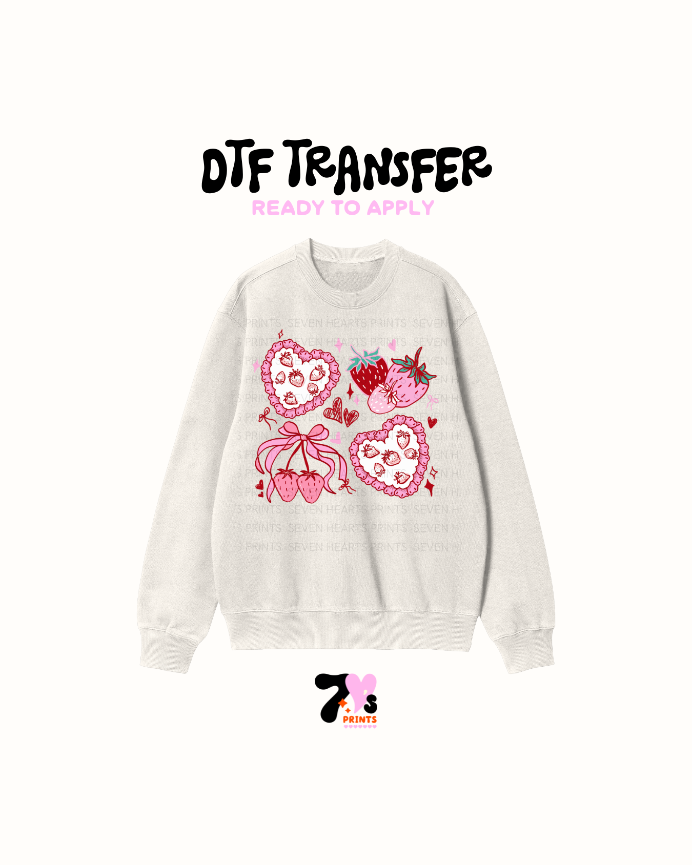 Strawberry Cake - DTF Transfers