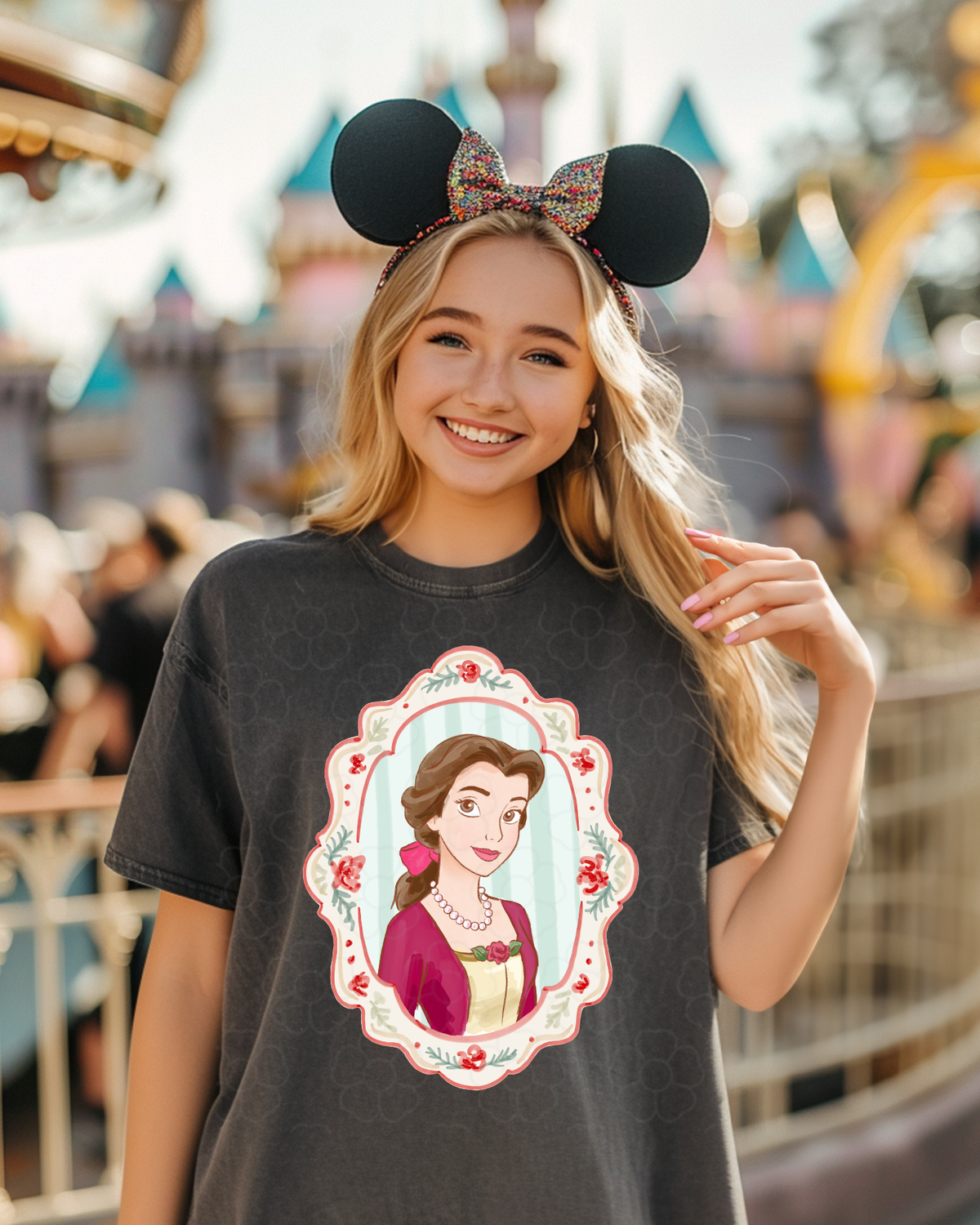 Princess xmas 5- DTF Transfers