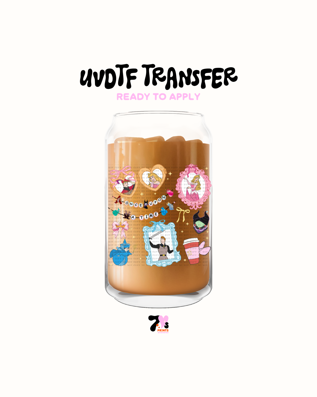 Princess - UVDTF Decal