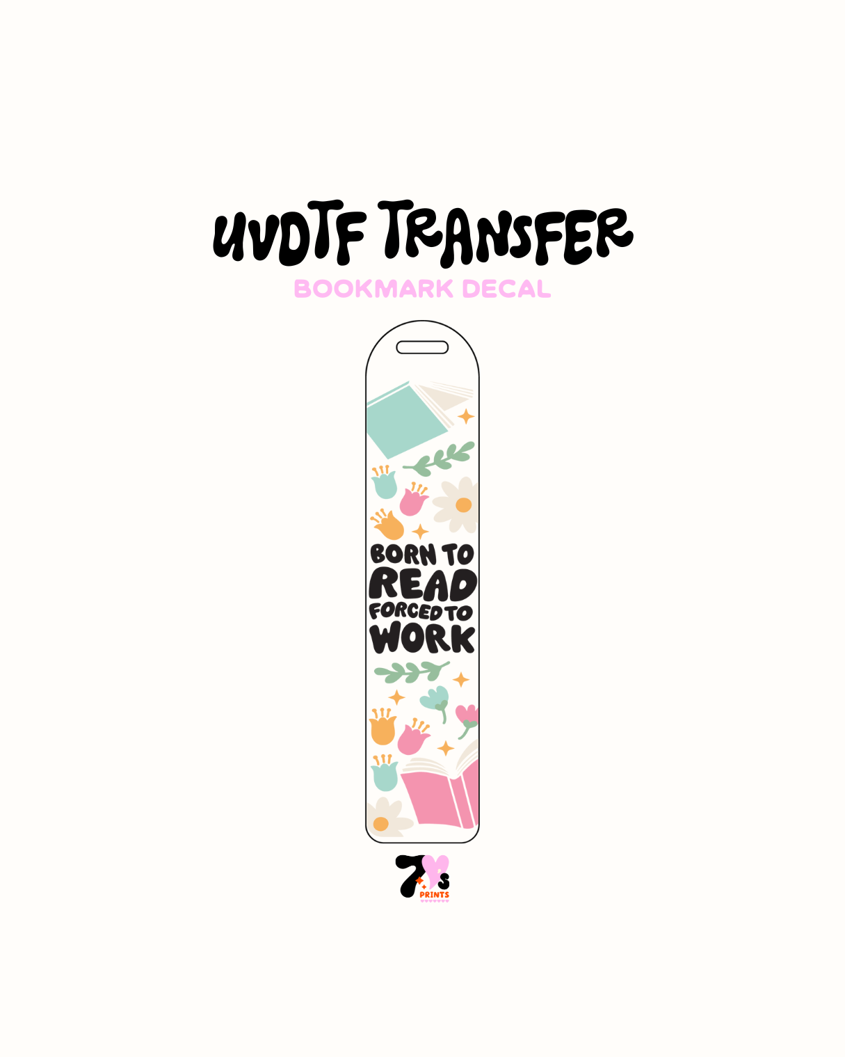 Libros de Astro - Calcomanía de marcador UVDTF