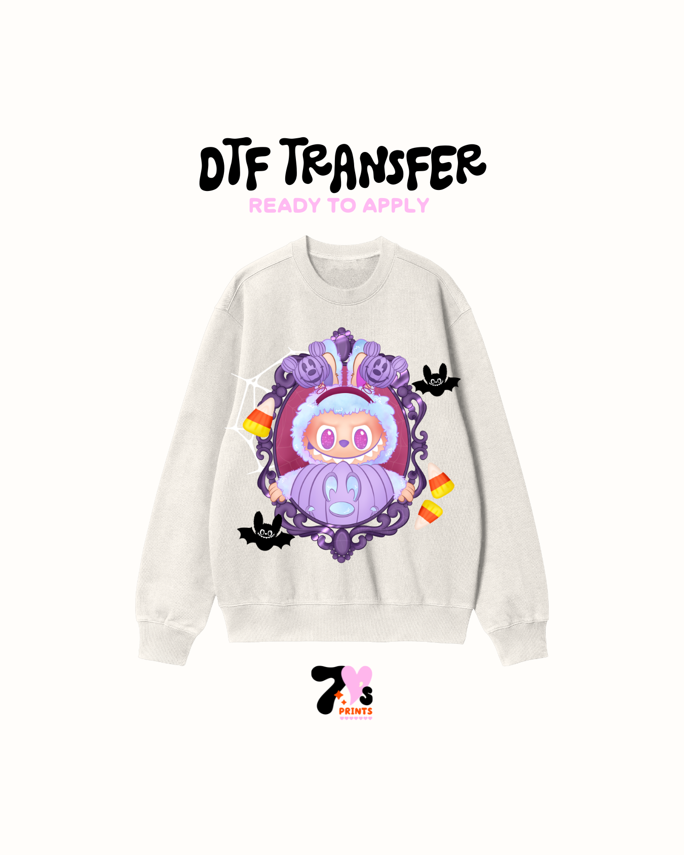 Purple la bubu DTF Transfers