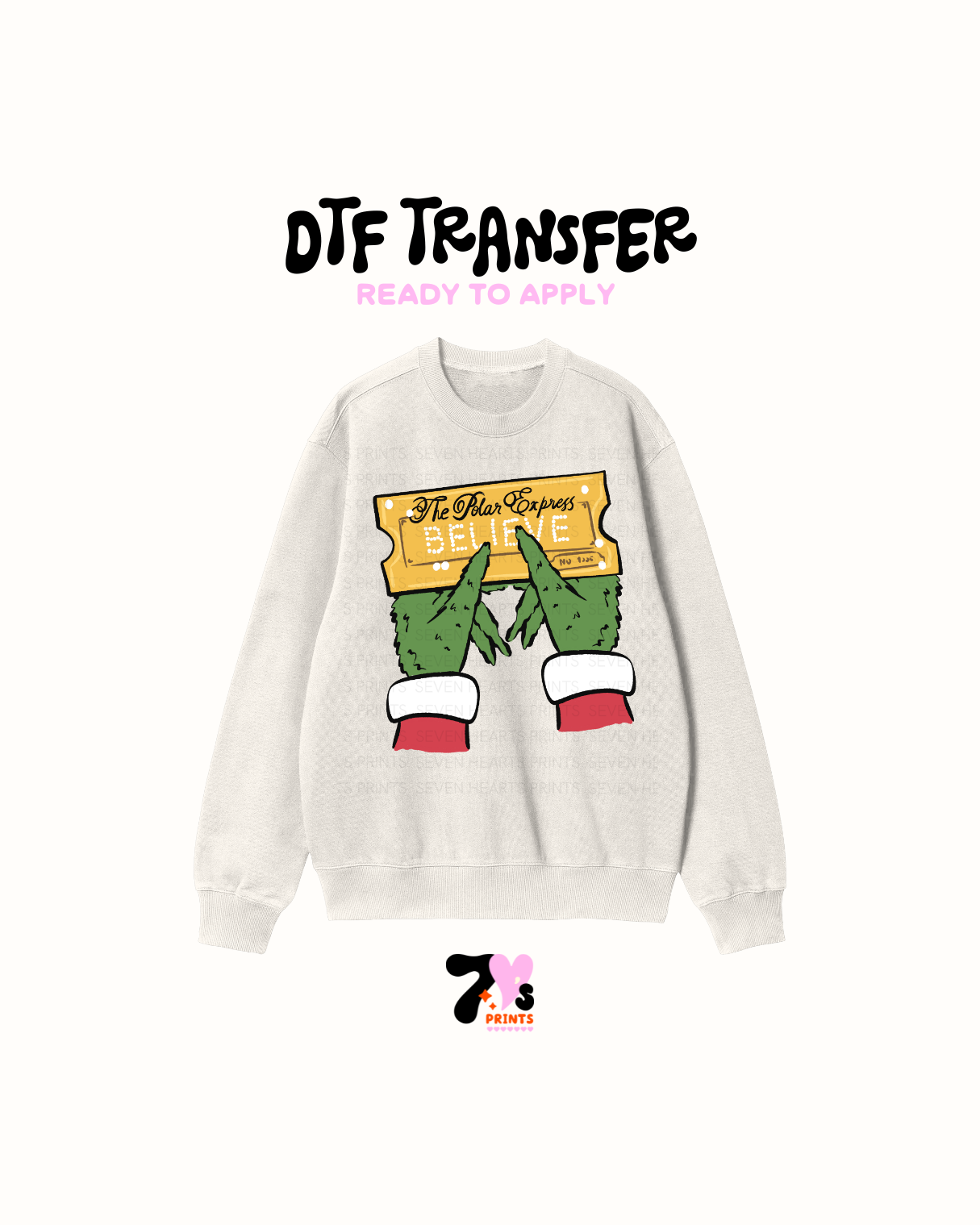 The believe express- DTF Transfers