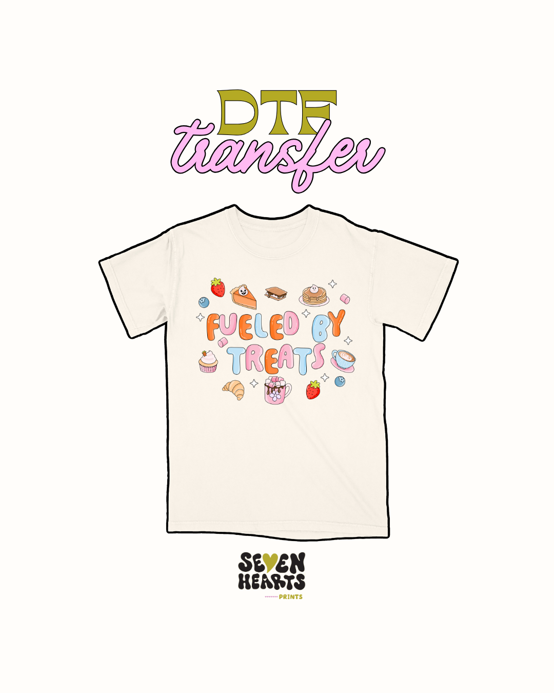Fueled by treats - DTF Transfer