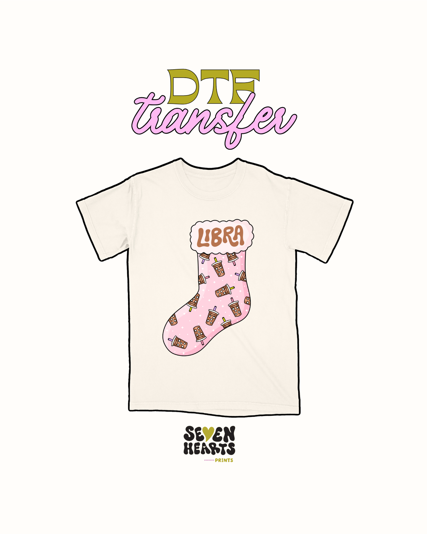 Zodiacs xmas stockings - DTF Transfer