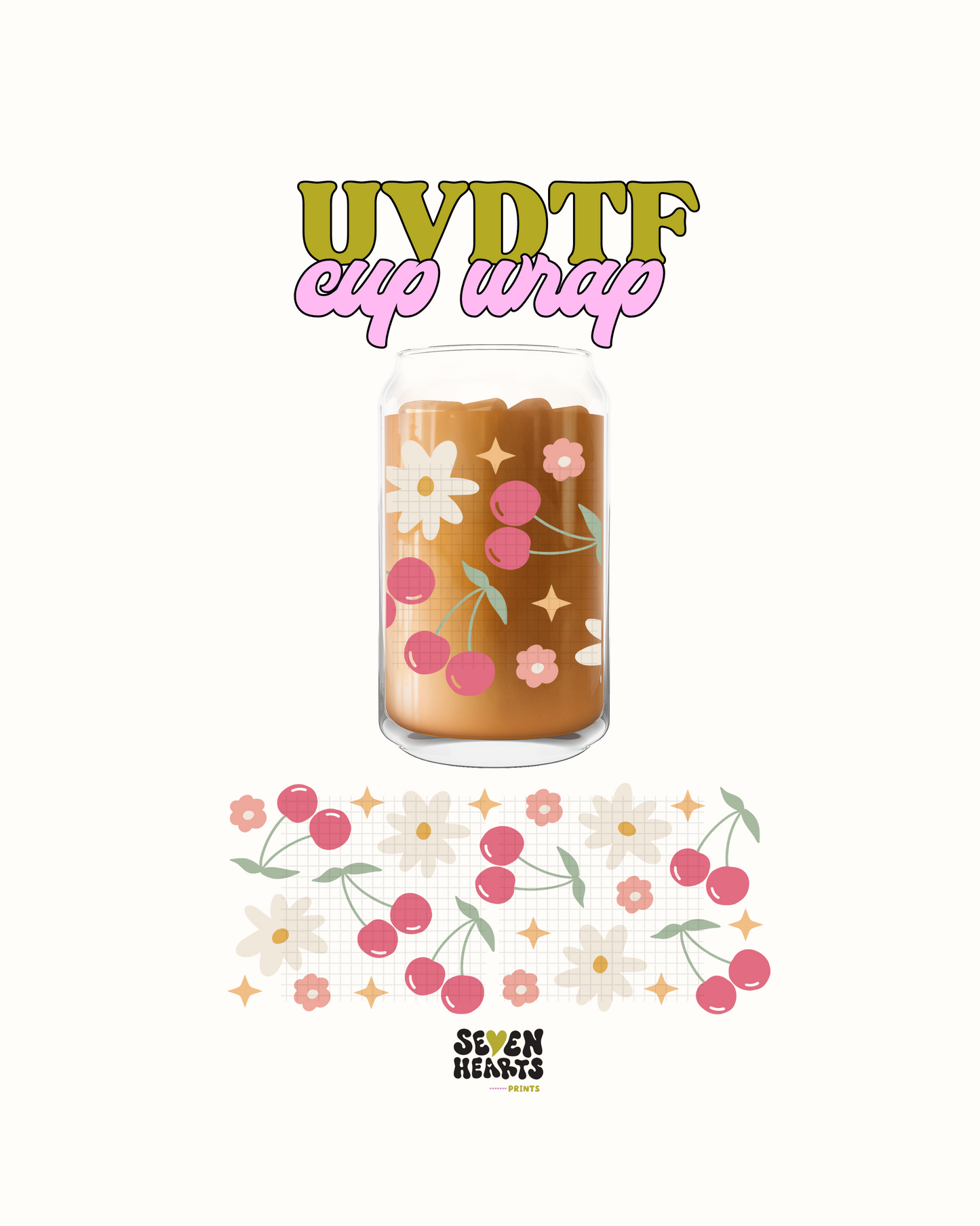 Cherry flowers - UVDTF