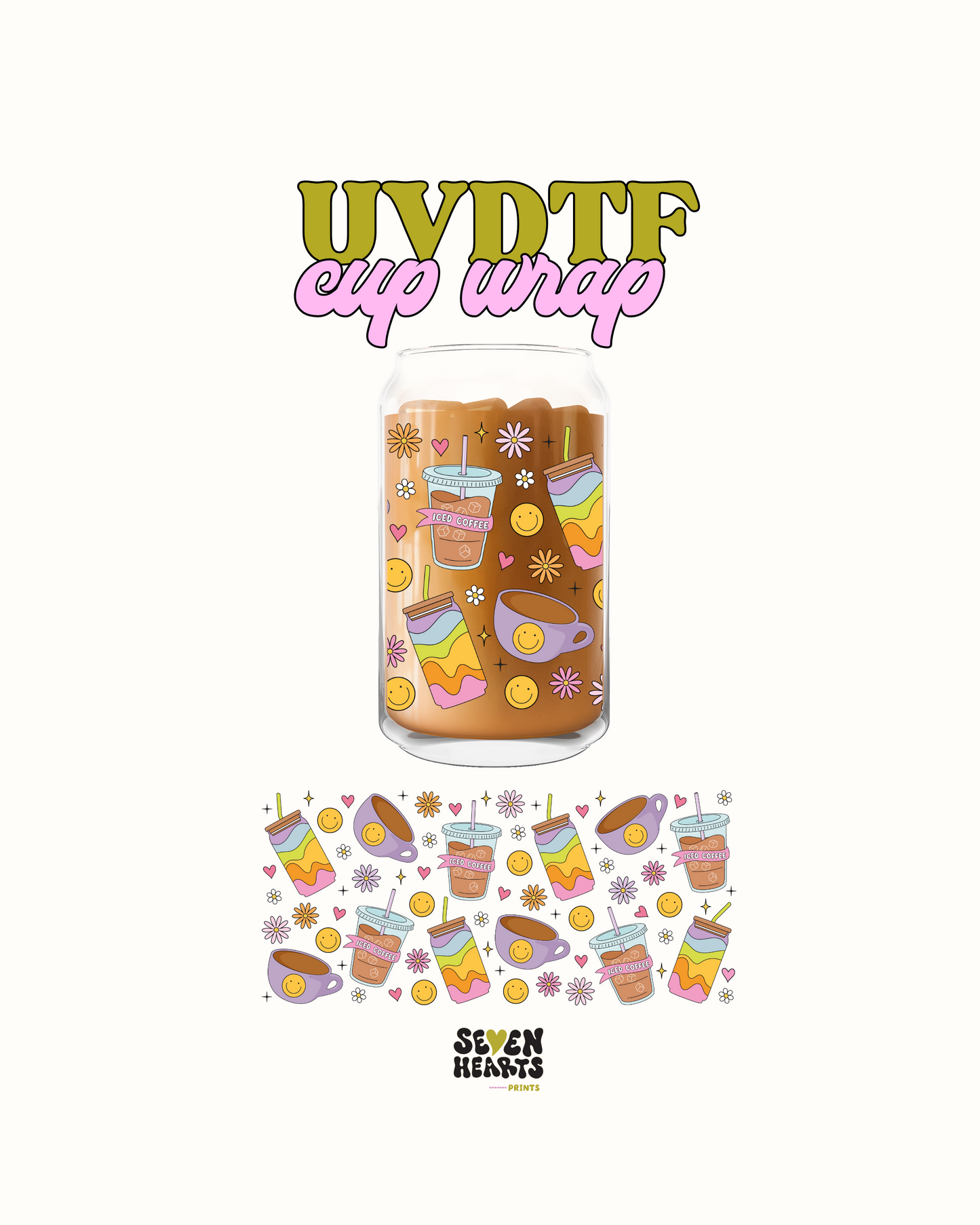 Iced coffee lover - UVDTF