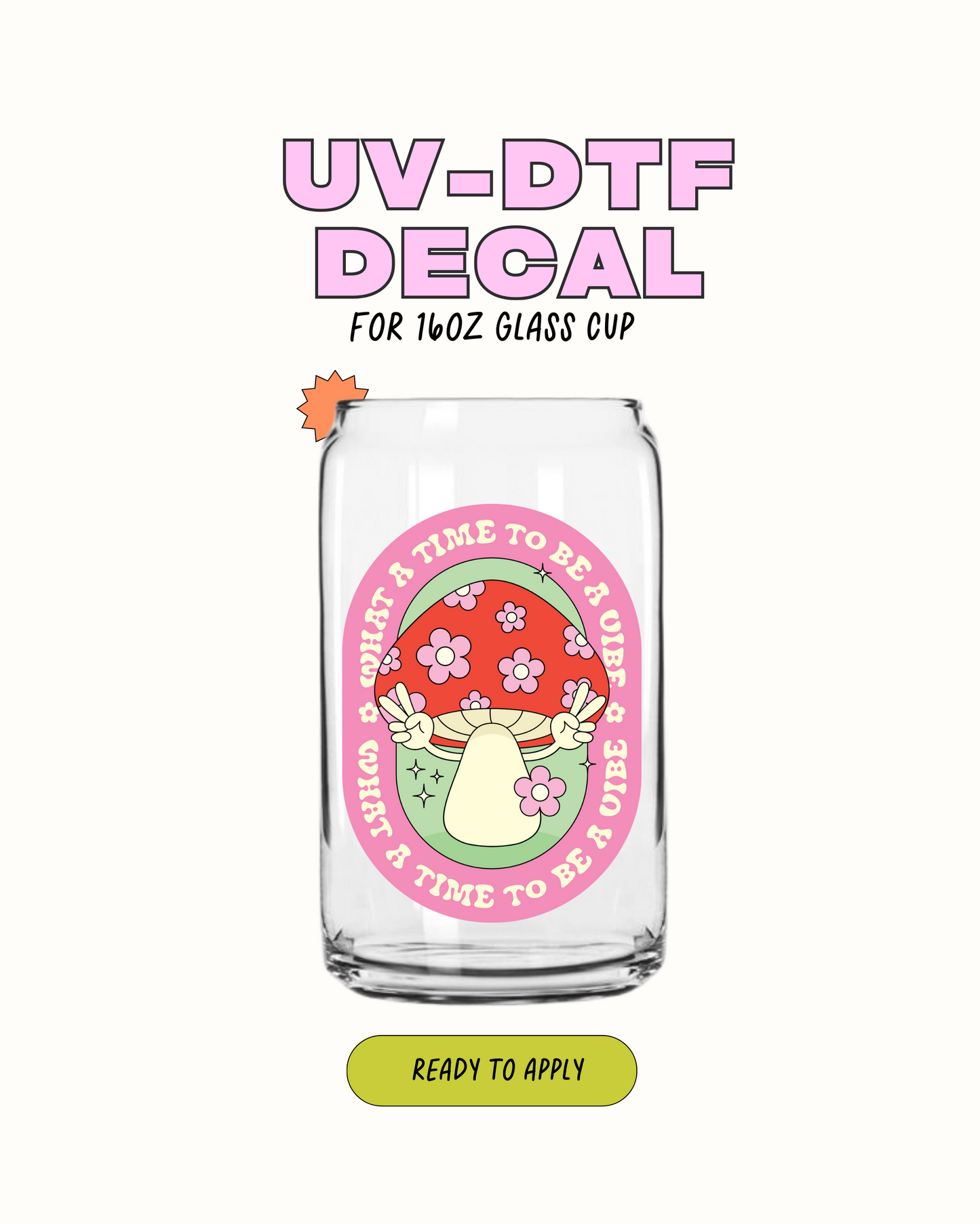 Qué momento para ser una vibra - UVDTF