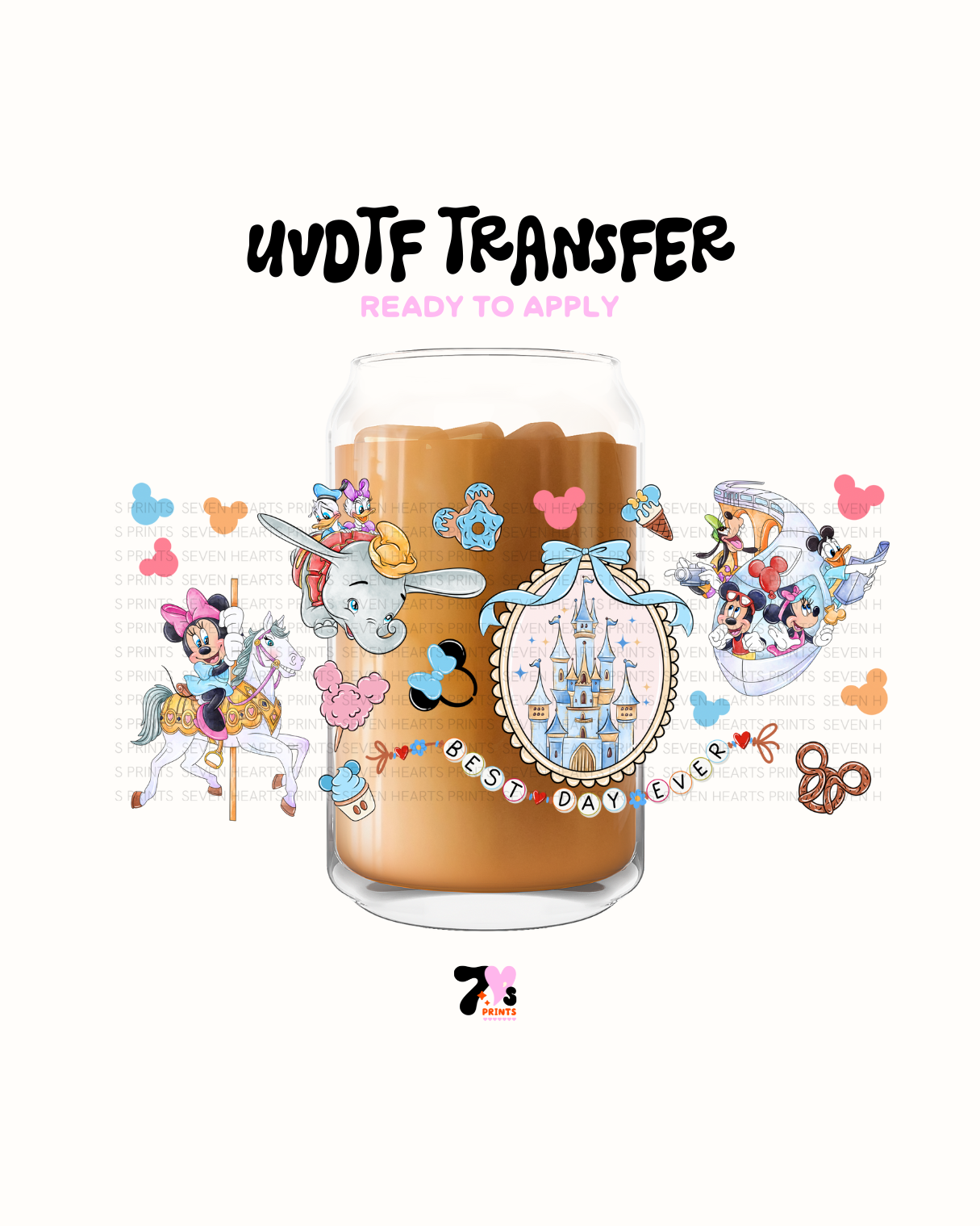 Mouse and Friends - UVDTF Wrap