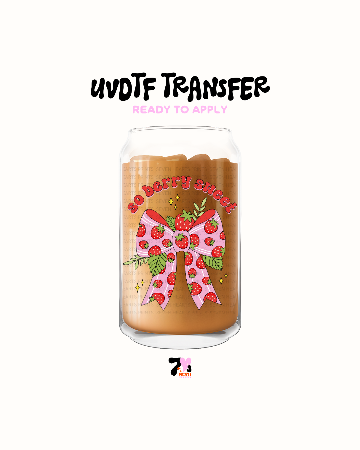 So berry sweet UVDTF Decal