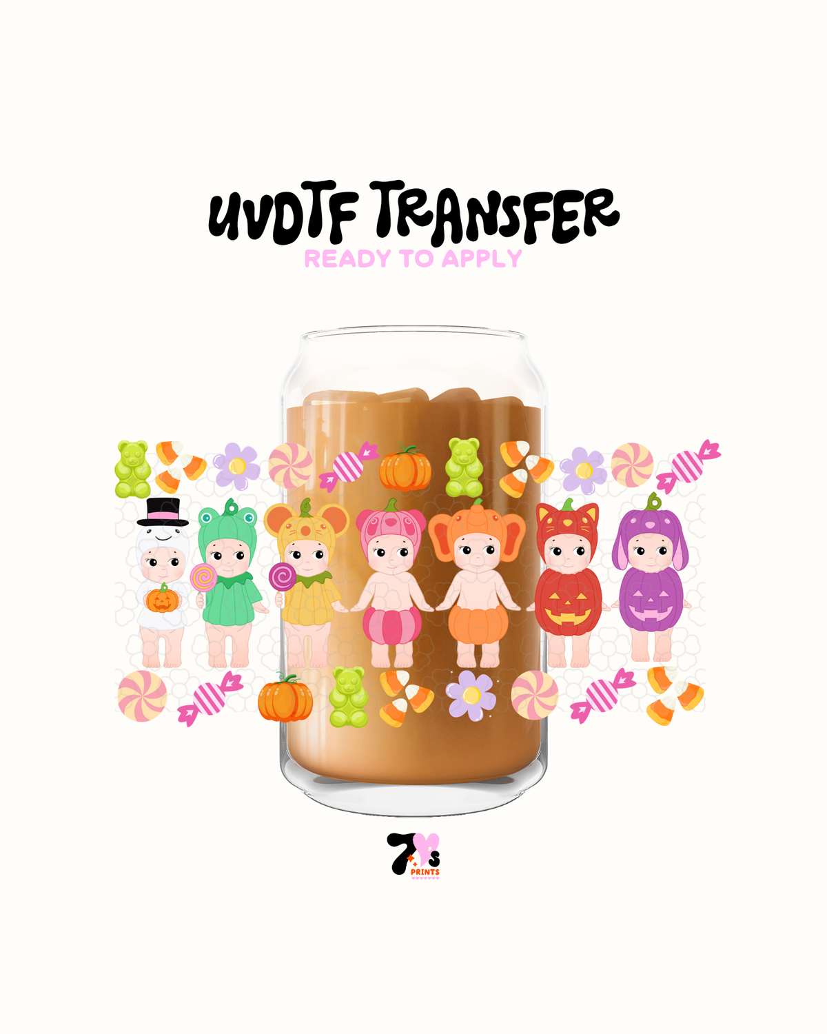 Halloween angesls- UVDTF Wrap
