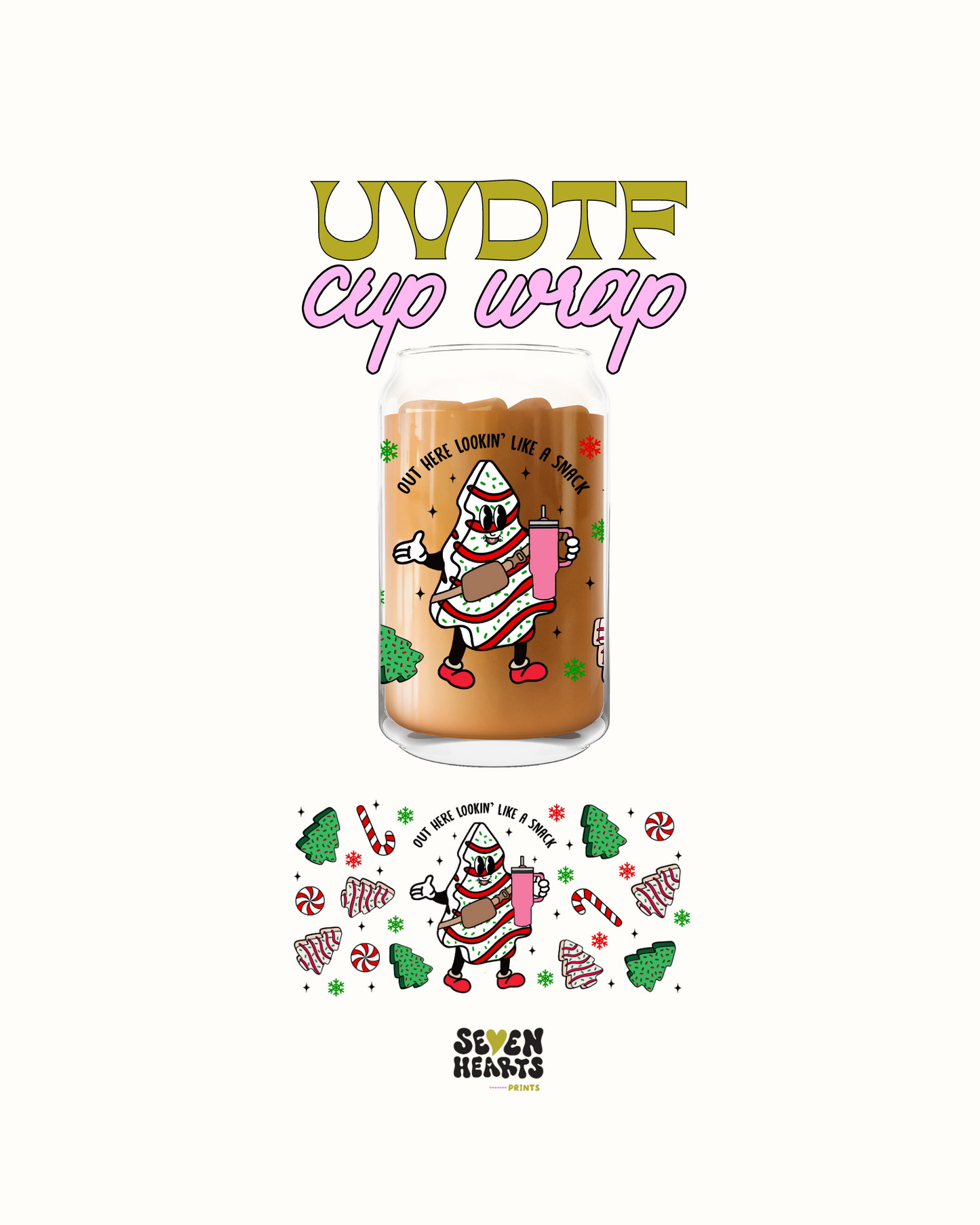 Looking like a snack - UVDTF Cup Wrap