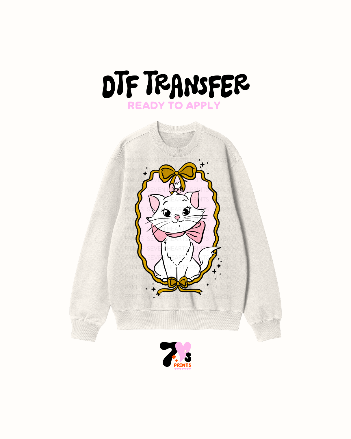 Cute Kitty - DTF Transfers