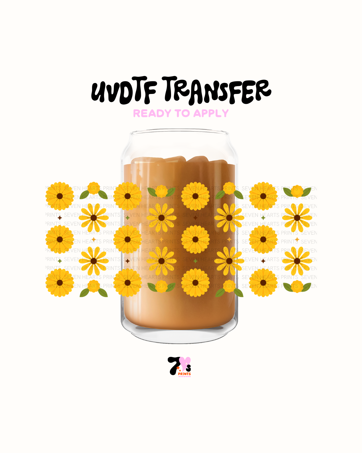 Sunflowers - UVDTF Wrap