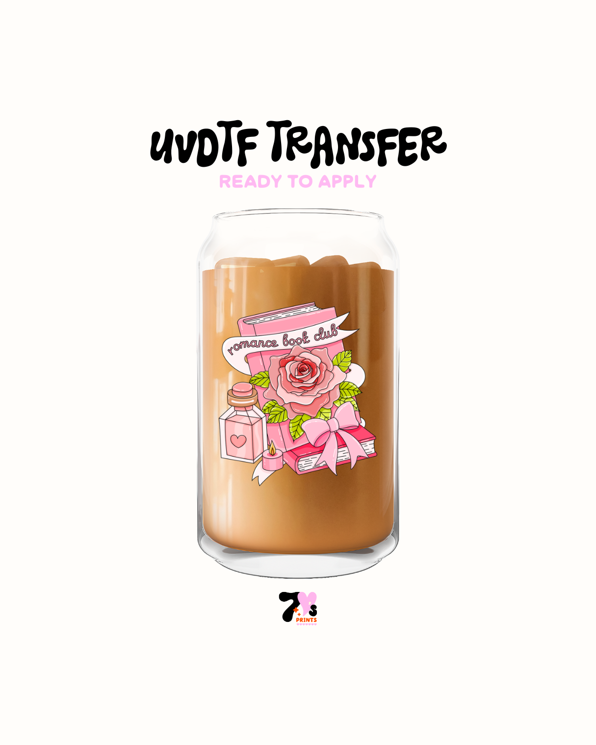 Romance book club - UVDTF decal