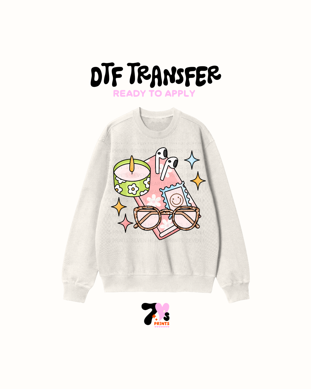 Ear pods - DTF Transfer