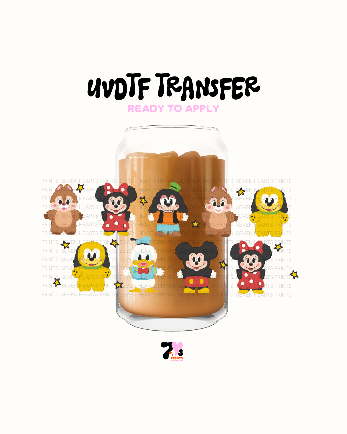 Friends  - UVDTF Wrap