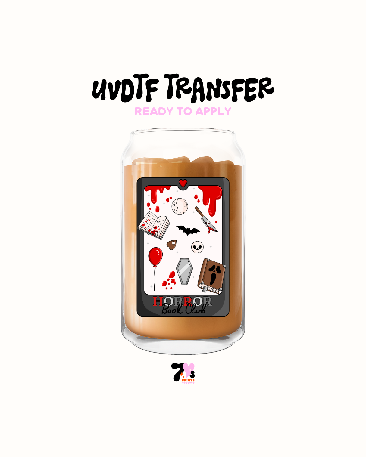 Horror tarot - UVDTF Decal