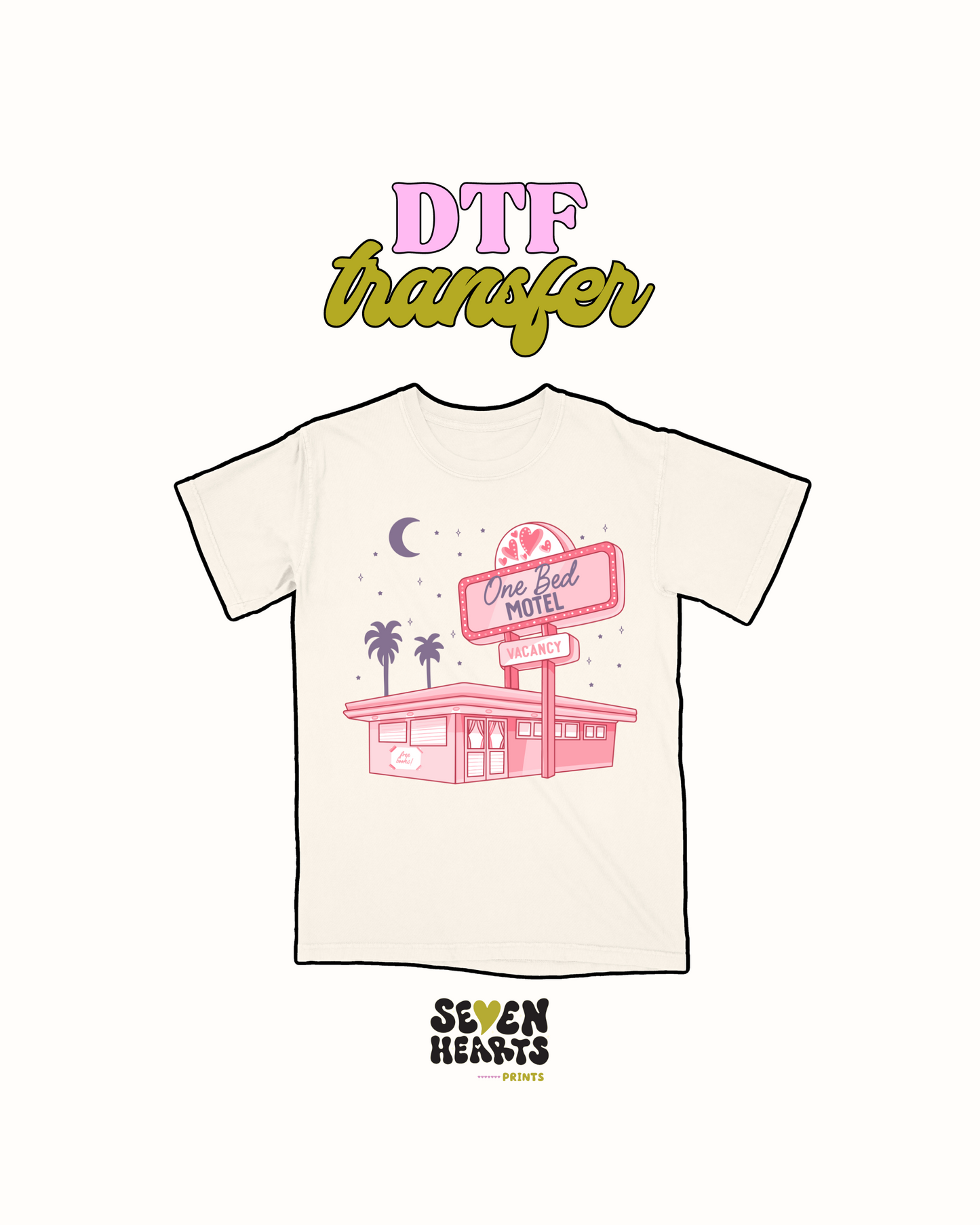 One bed motel - DTF Transfer