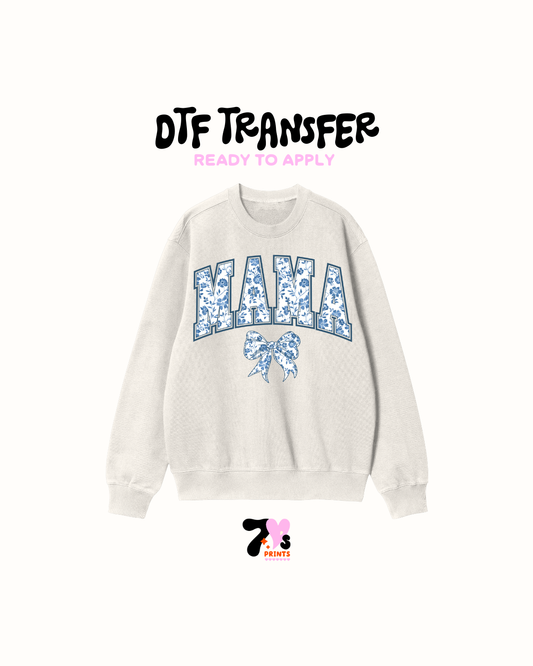 Mama (Blue) - DTF Transfers
