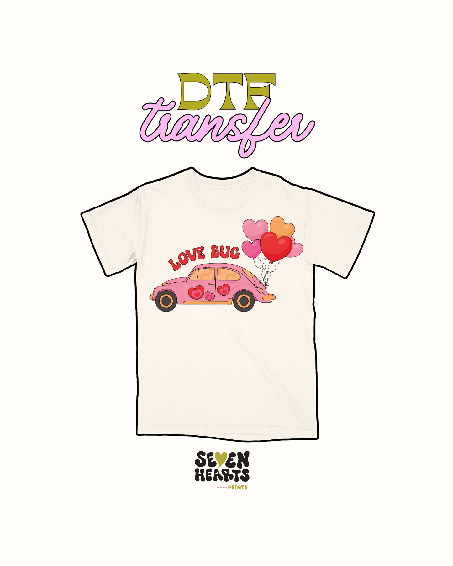 Love bug - DTF Transfer