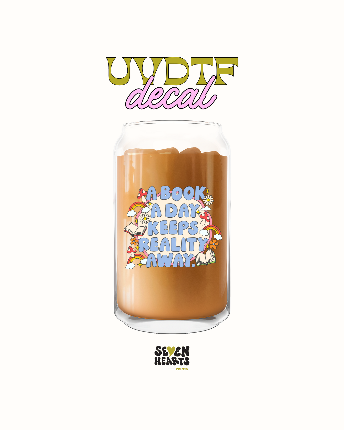 A book a day keeps reality away - UVDTF