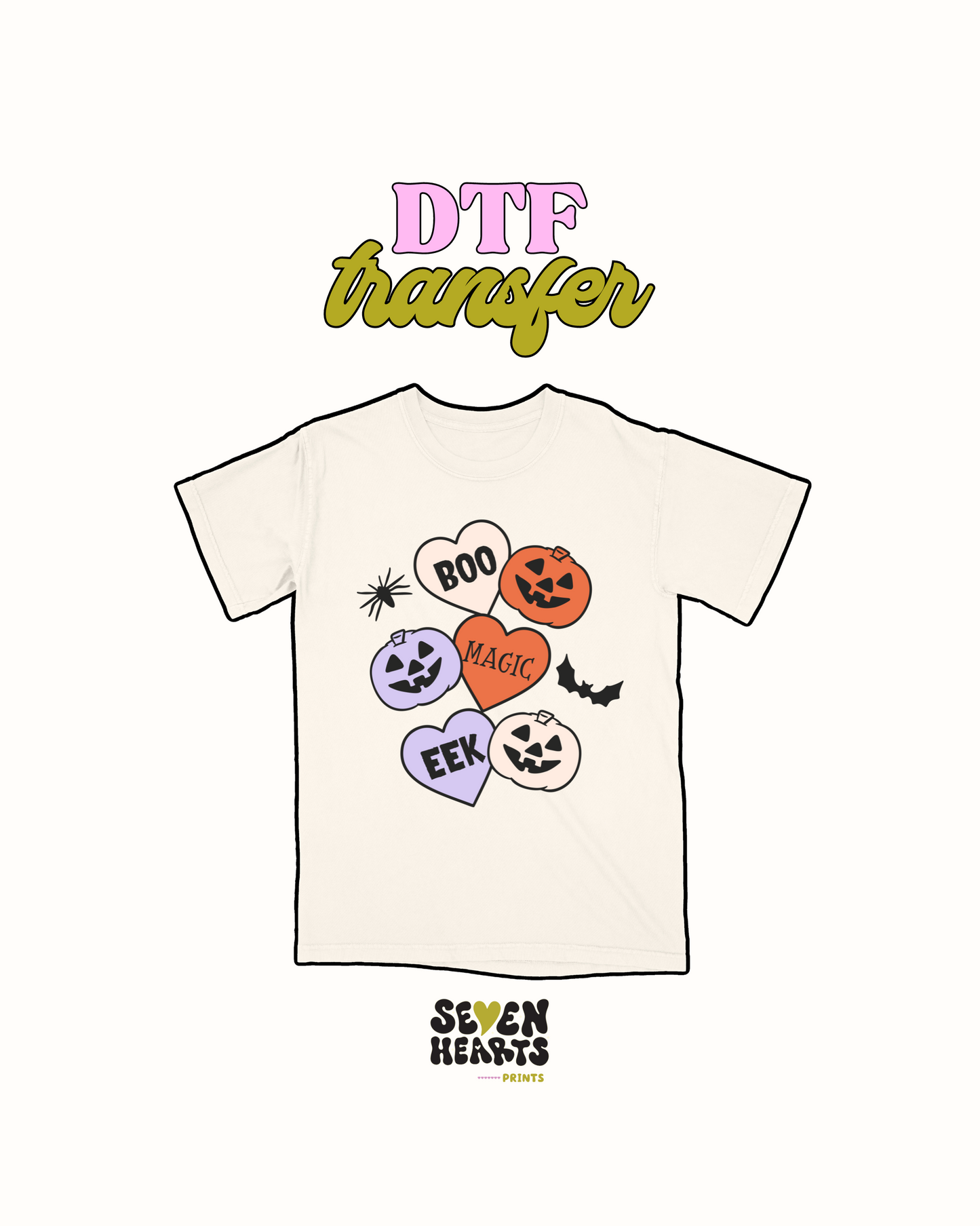 Boo magic Eek - Transferencia DTF