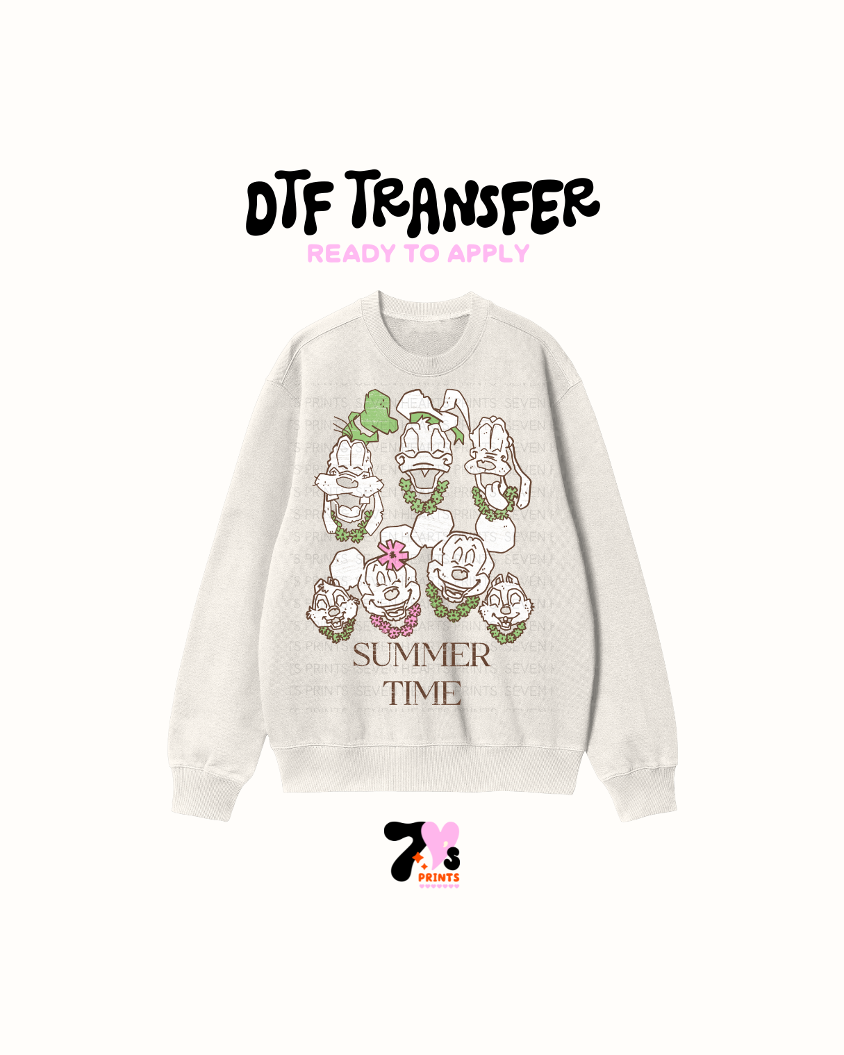 Summertime- DTF Transfer