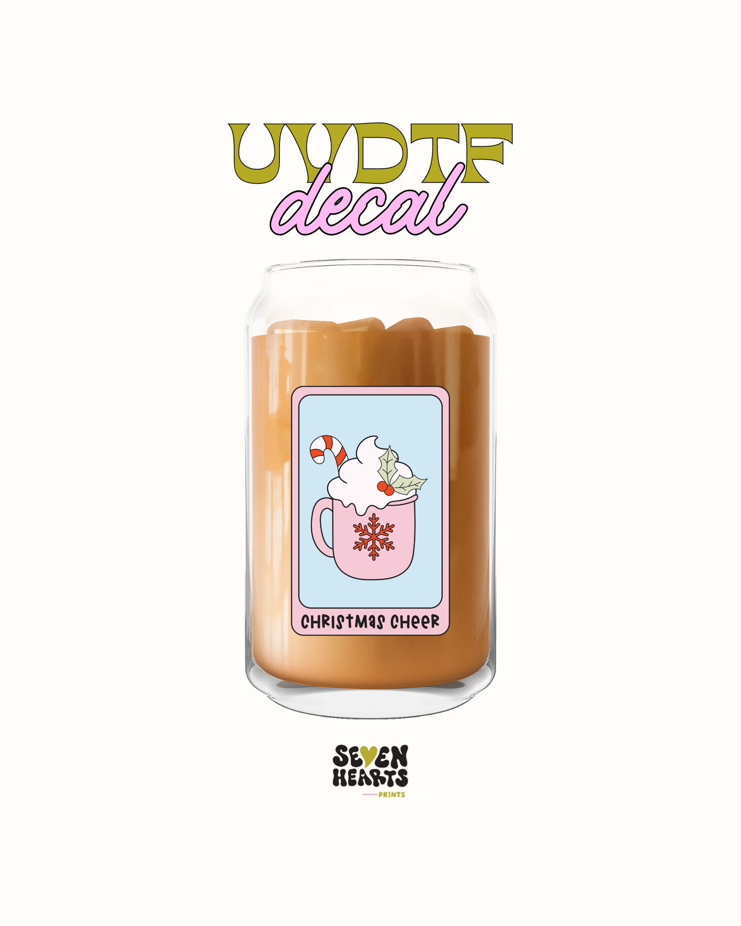Christmas cheer - UVDTF Decal