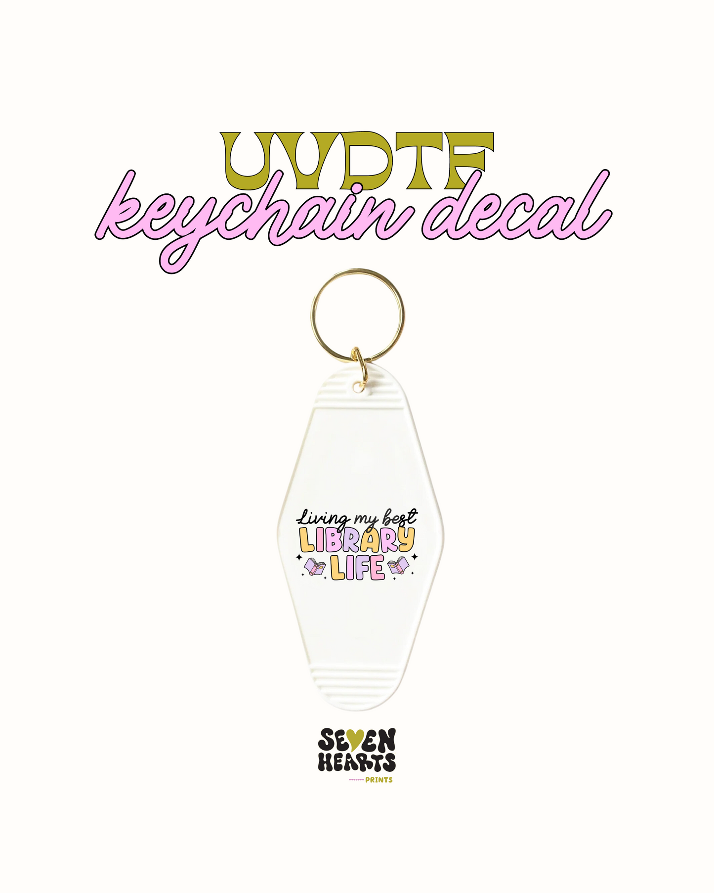 1989 - Juego de 5 calcomanías para llaveros