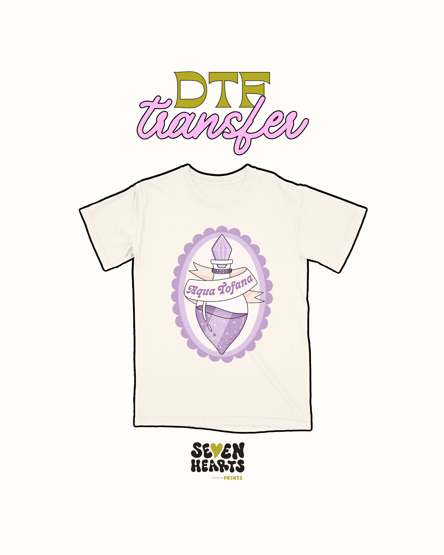 Aqua Tofana - DTF Transfer