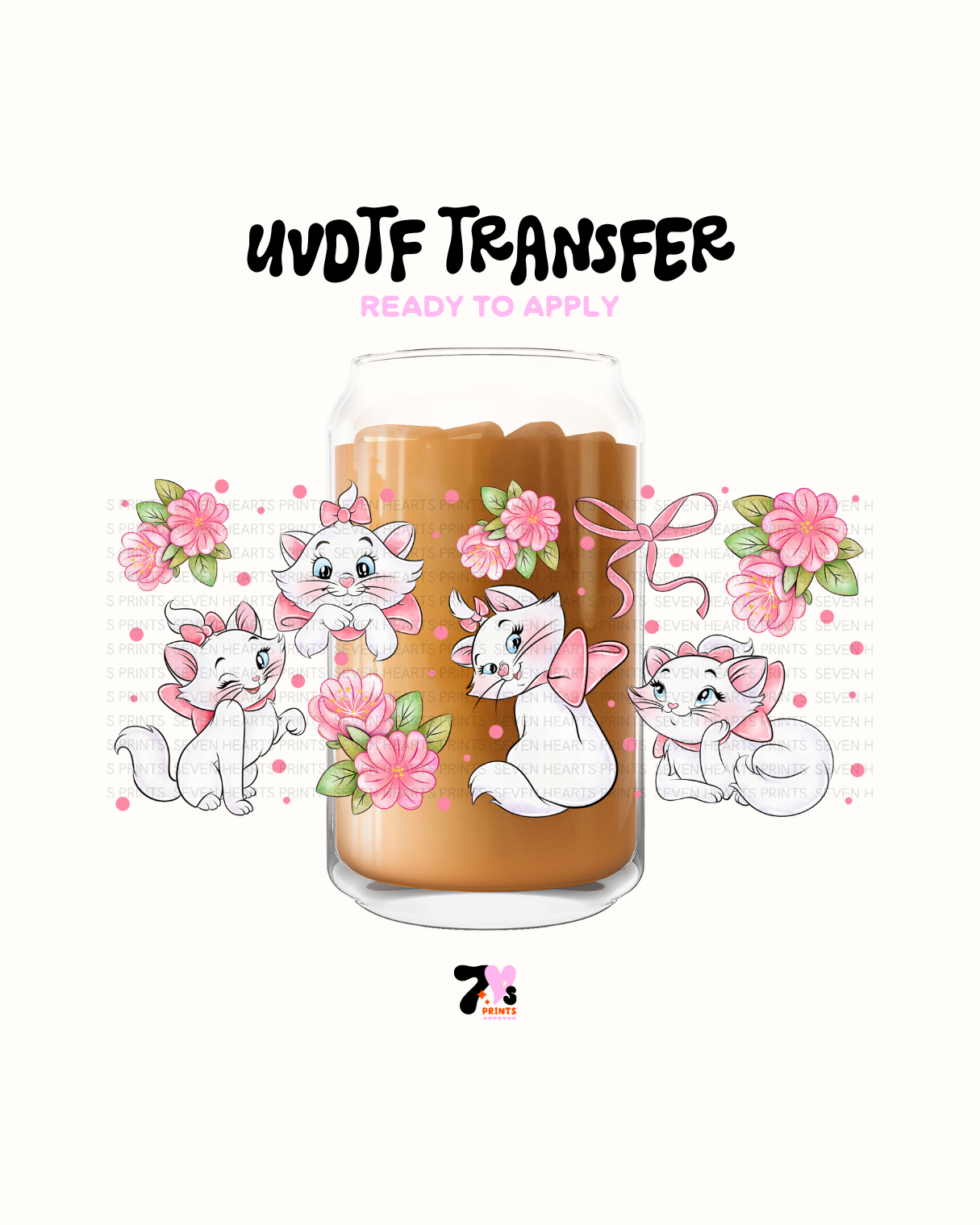 Cute Cat - UVDTF Wrap