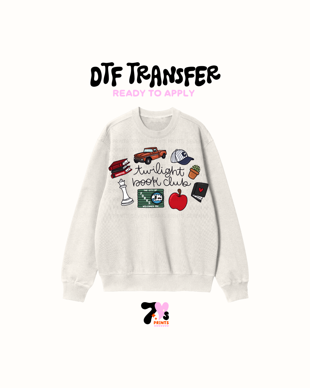 Twilight book club - DTF Transfers