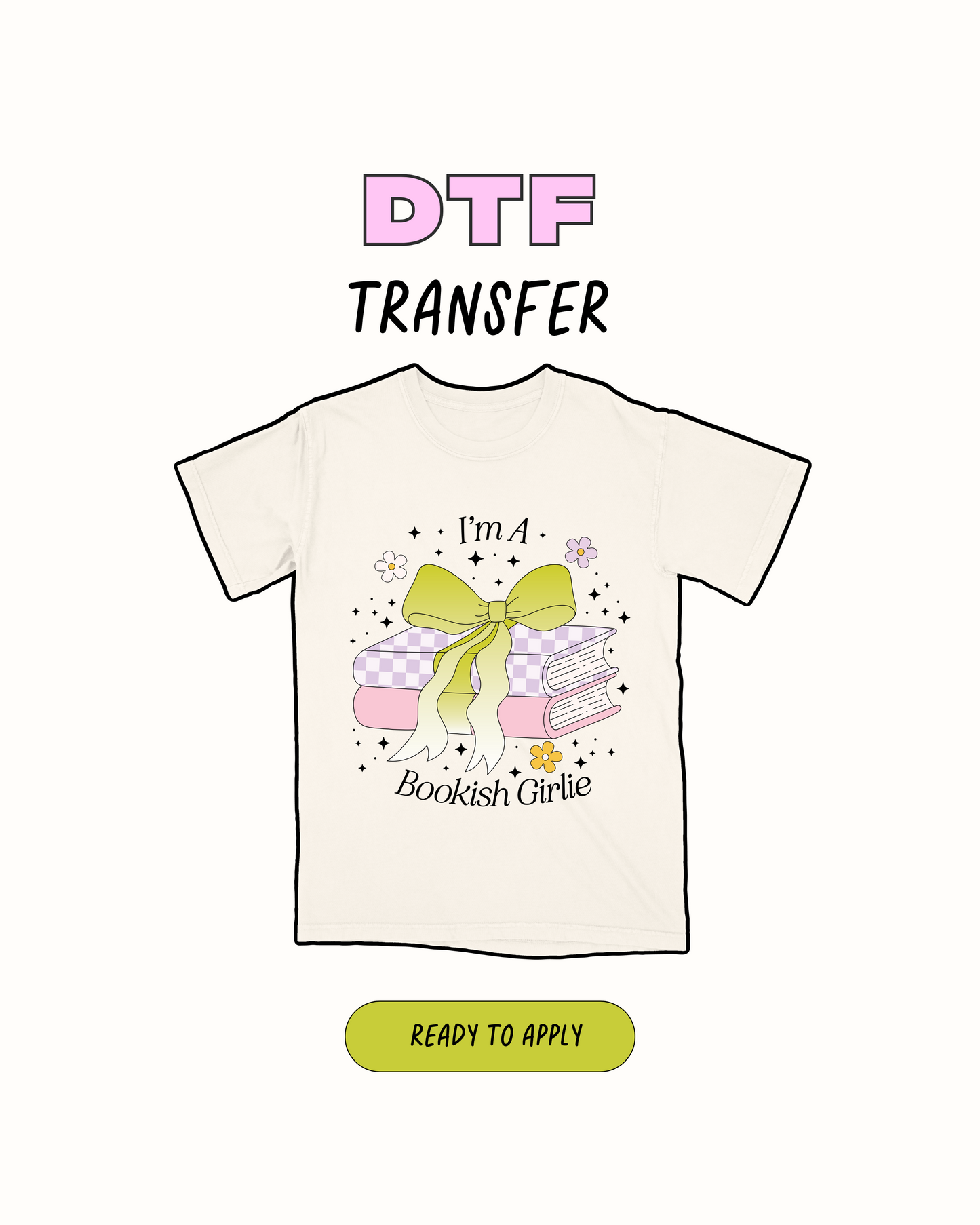 Im a Bookish Girl - DTF Transfer