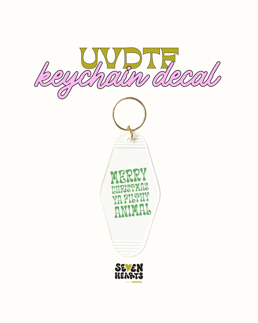 1989 - Juego de 5 calcomanías para llaveros