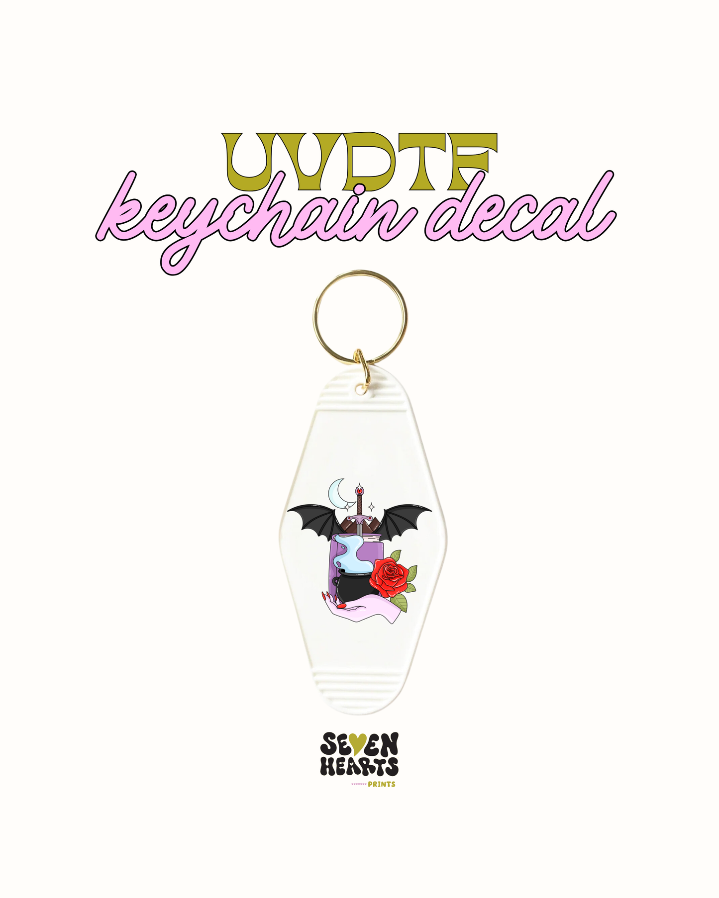 acotar - UVDTF Keychain