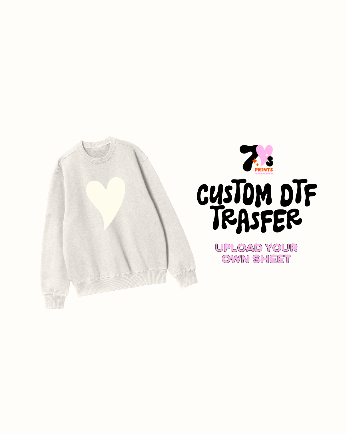 Transferencia DTF (Única) - Sube tu propio diseño