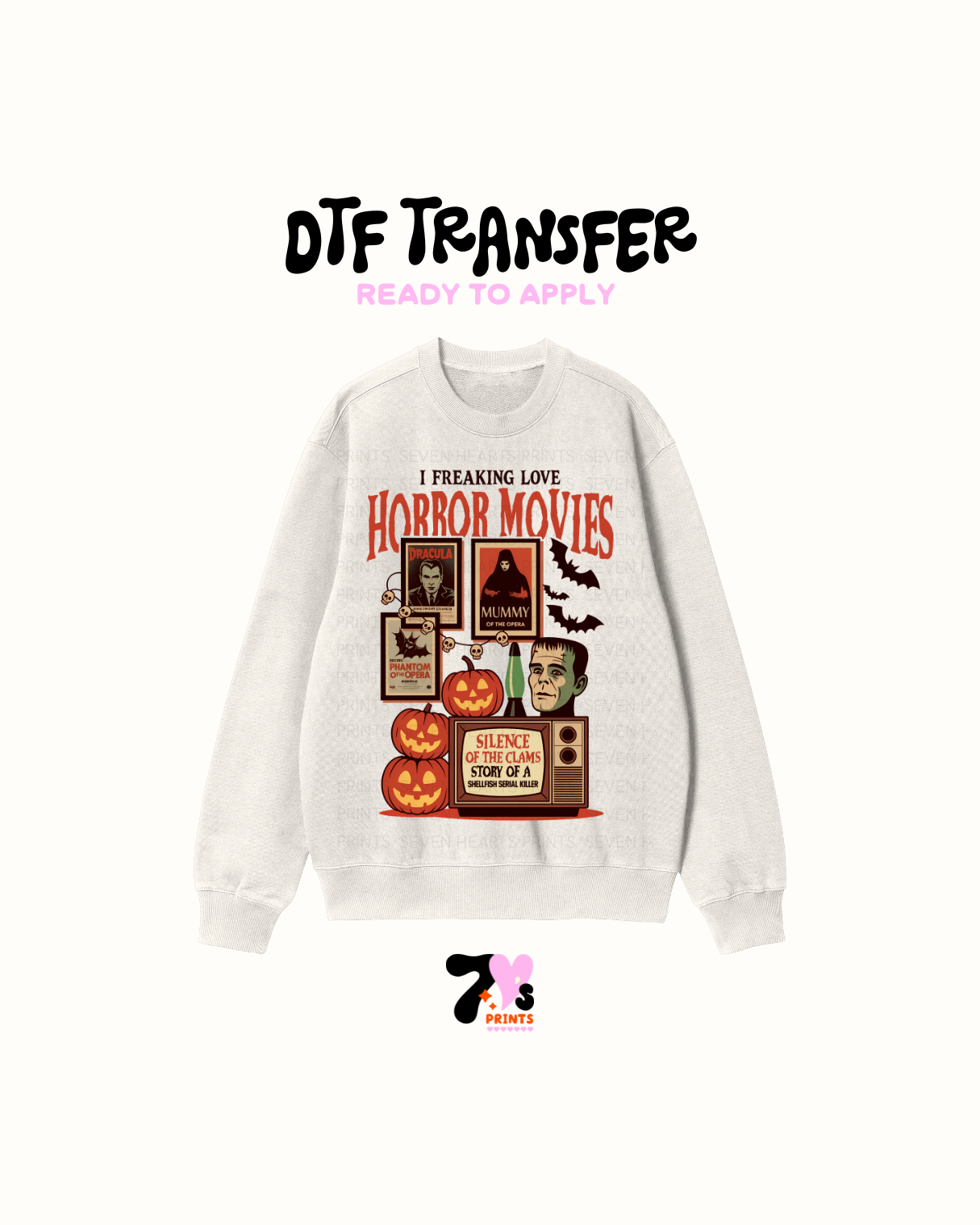 Horror movies - DTF Transfers