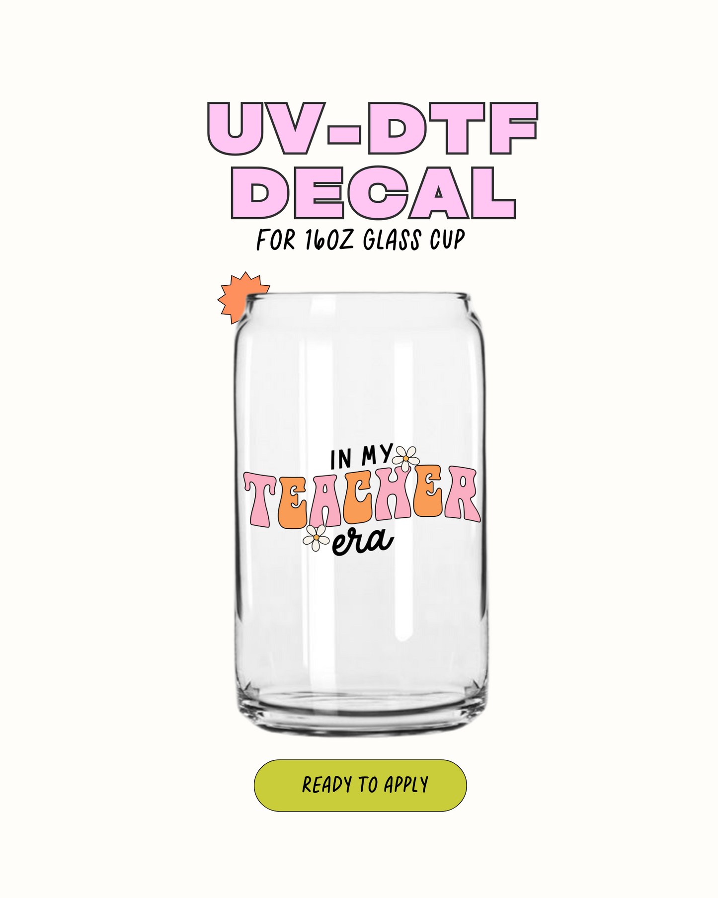 In My Teacher Era - UVDTF