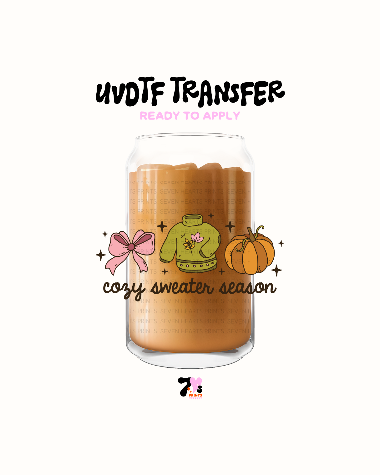 Cozy Sweater season - UVDTF Decal