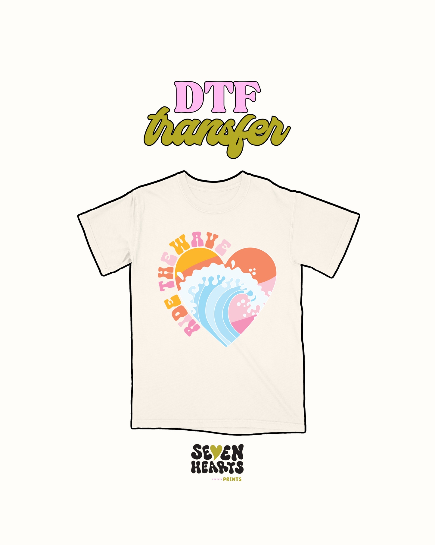 Ride the wave - DTF Transfer