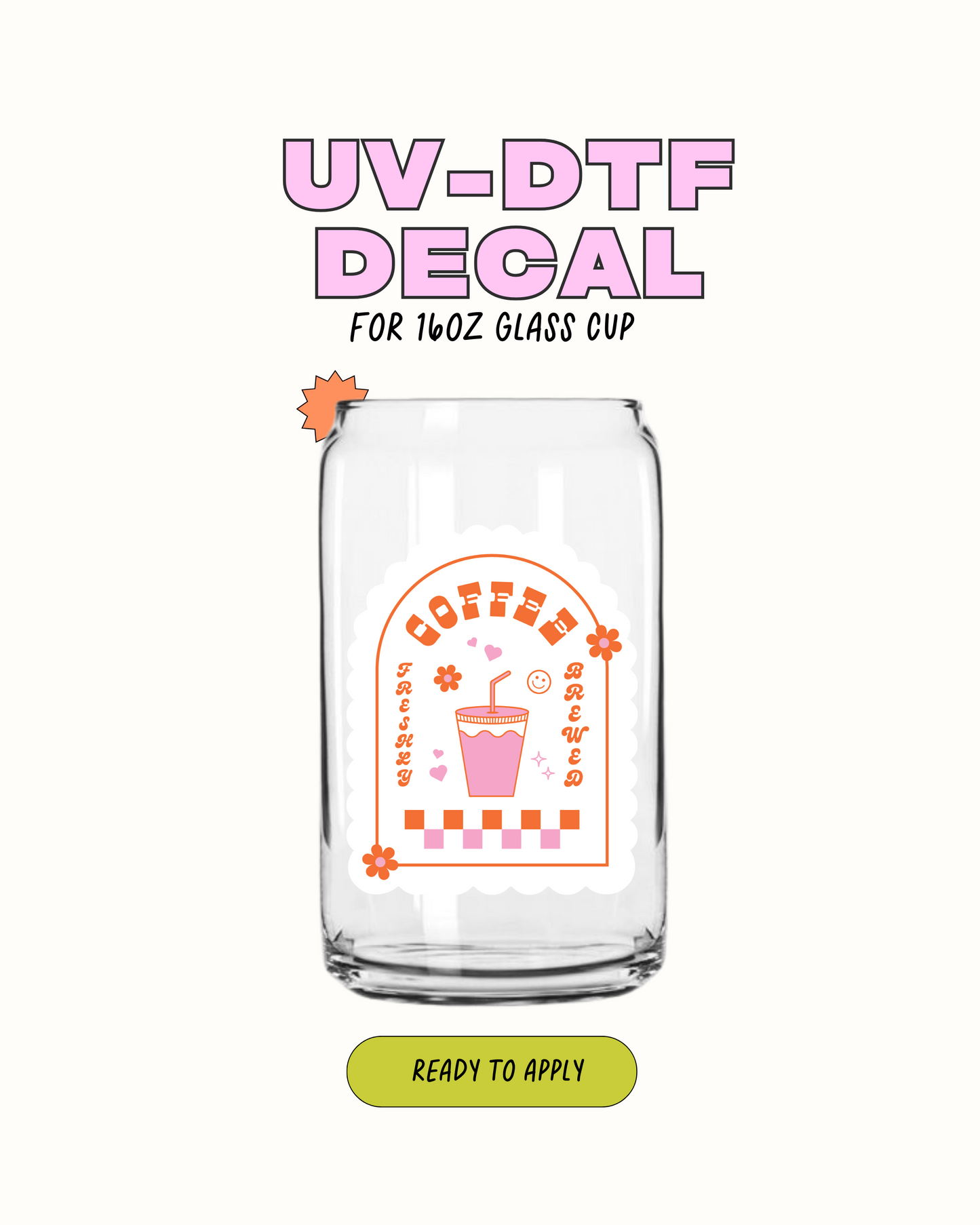 Volante Café - UVDTF