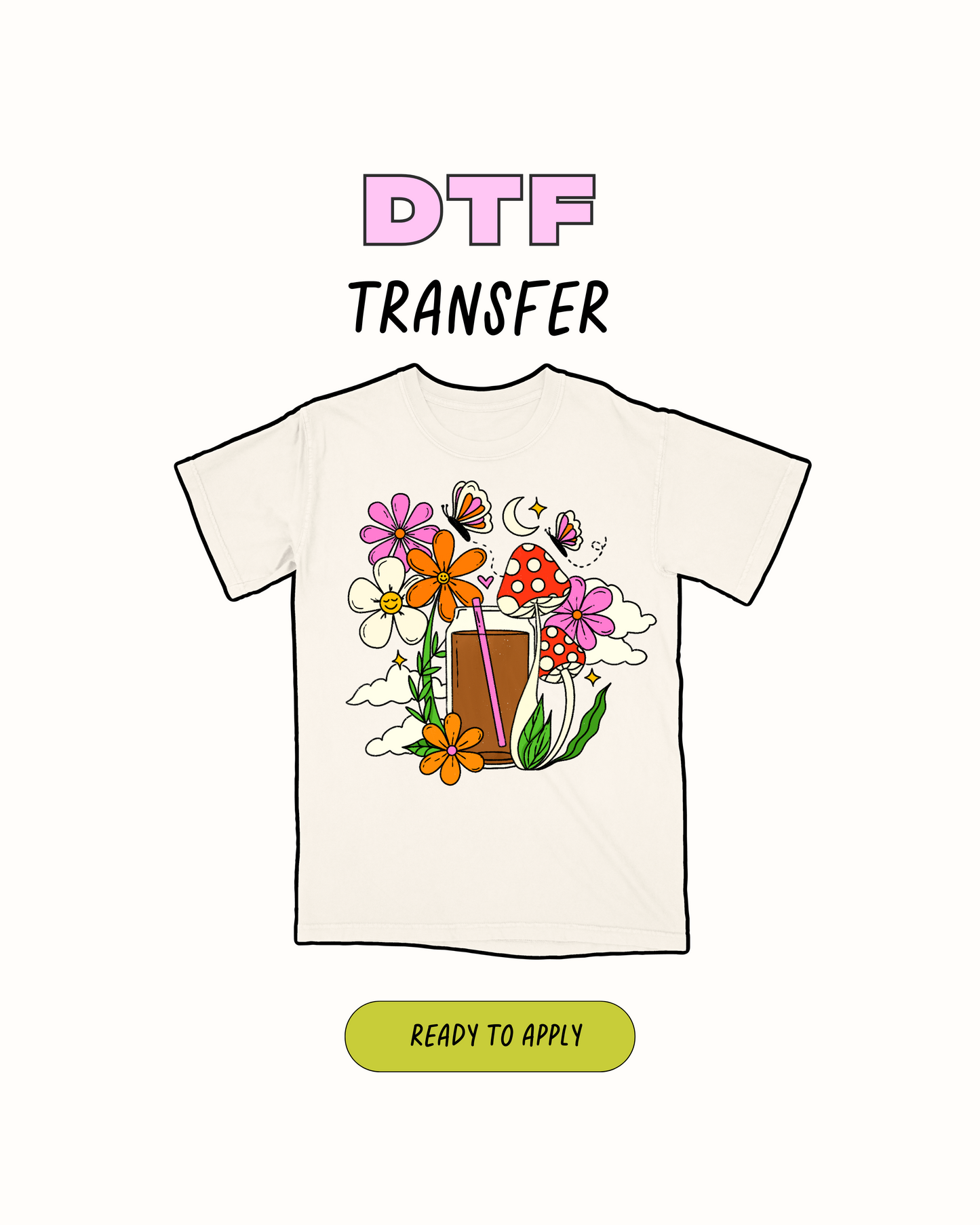 Retro coffee - DTF Transfer