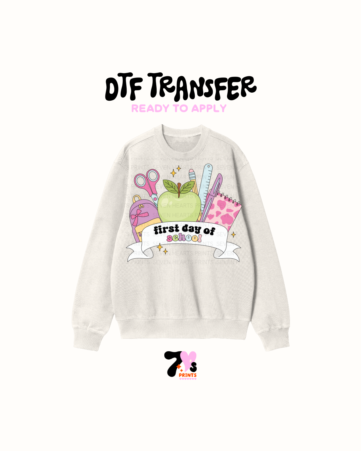 First day of school - DTF Transfer