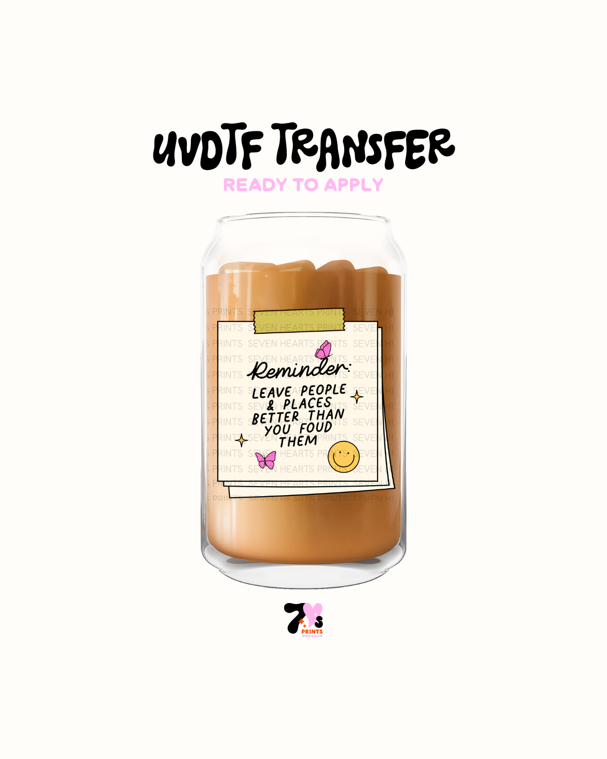 Reminder - UVDTF Decal