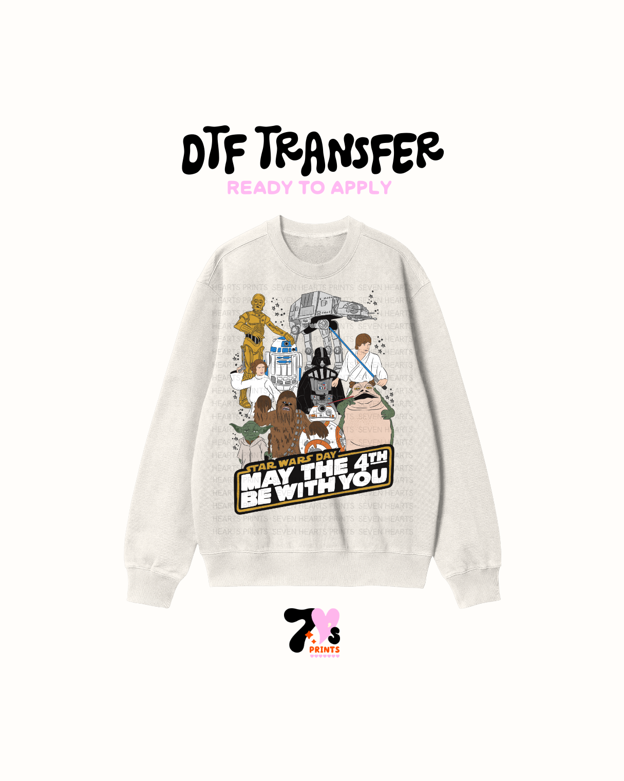 4th be with you - DTF Transfers