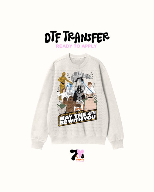 4th be with you - DTF Transfers
